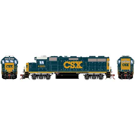 Athearn Genesis G66349 HO EMD GP39-2 CSX 4300 DCC & Sound
