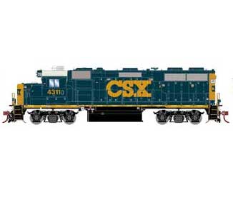 Athearn Genesis G66351 HO EMD GP39-2 CSX 4311 DCC & Sound