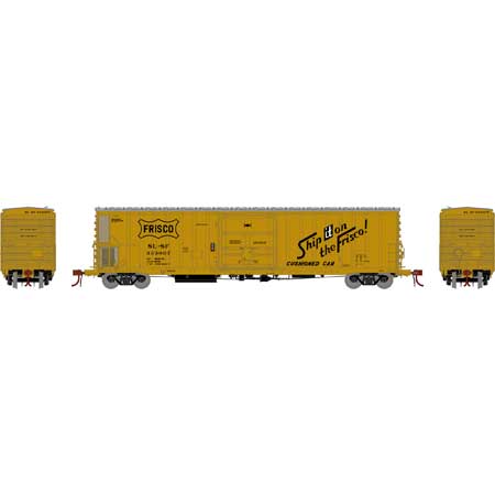 Athearn Genesis G66412 HO Scale FGE 57' Mechanical Reefer Frisco SLSF 333007 with Sound