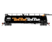 Athearn Genesis G67914 HO Scale Tank Train Original Logo GATX 48666