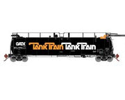 Athearn Genesis G67915 HO Scale Tank Train Original Logo GATX 48667