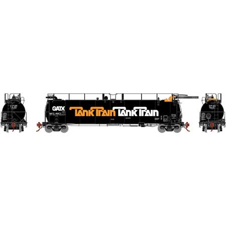 Athearn Genesis G67919 HO Scale Tank Train Original Logo GATX 48671