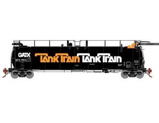 Athearn Genesis G67919 HO Scale Tank Train Original Logo GATX 48671