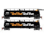 Athearn Genesis G67922 HO Scale Tank Train A/B Set Original Logo GATX 48663 / 48674