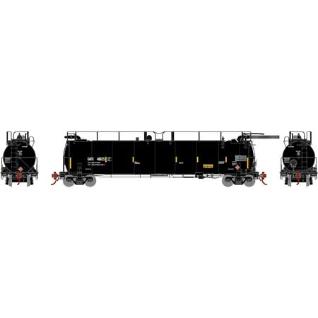 Athearn Genesis G67932 HO Scale Tank Train "Yellow Stripes" GATX 48625