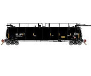 Athearn Genesis G67932 HO Scale Tank Train "Yellow Stripes" GATX 48625