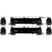 Athearn Genesis G67933 HO Scale Tank Train A/B Set "Yellow Stripes" GATX 48615/48626