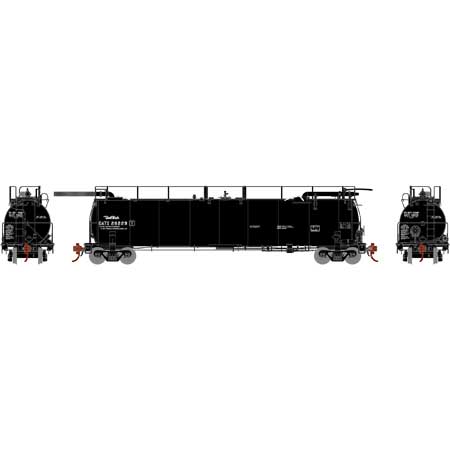 Athearn Genesis G67935 HO Scale Tank Train "Small Logo" GATX 28229