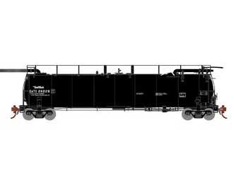 Athearn Genesis G67935 HO Scale Tank Train "Small Logo" GATX 28229