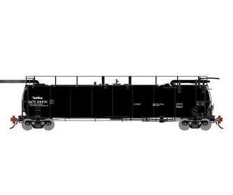 Athearn Genesis G67937 HO Scale Tank Train "Small Logo" GATX 28231