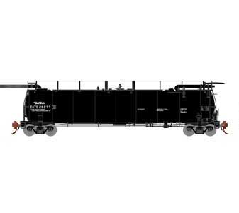 Athearn Genesis G67939 HO Scale Tank Train "Small Logo" GATX 28233