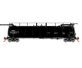 Athearn Genesis G67940 HO Scale Tank Train "Small Logo" GATX 28234