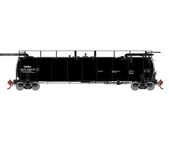 Athearn Genesis G67943 HO Scale Tank Train "Small Logo" GATX 28237