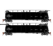 Athearn Genesis G67944 HO Scale Tank Train A/B Set "Small Logo" GATX 28227/28238
