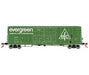 Athearn Genesis G68996 HO Scale 50' PC&F Double Plug Boxcar Evergreen EFCX 4310