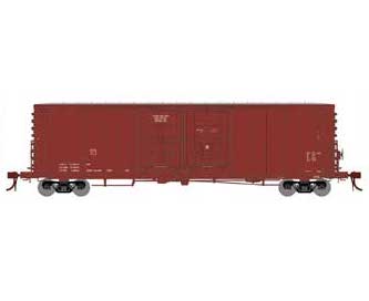 Athearn Genesis G68999 HO Scale 50' PC&F Double Plug Boxcar Undecorated Data Only