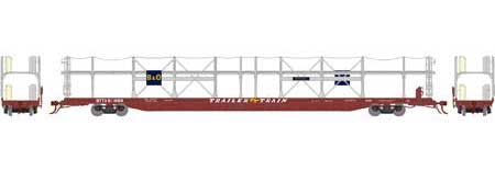 Athearn Genesis G69539 HO Scale F89-F Bi-level Auto Rack Baltimore & Ohio B&O 911888