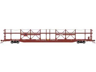 Athearn Genesis G69579 HO Scale F89-F Bi-level Auto Rack Burlington CB&Q 930171