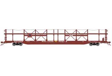 Athearn Genesis G69580 HO Scale F89-F Bi-level Auto Rack Burlington CB&Q 930176