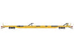 Athearn Genesis G69596 HO Scale F89-F TOFC Flatcar Trailer Train Yellow TTX 152833