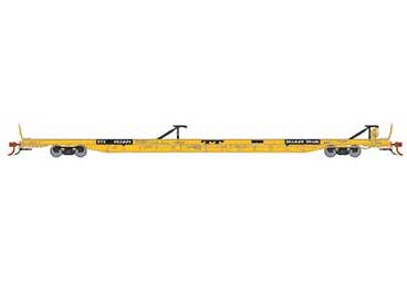 Athearn Genesis G69597 HO Scale F89-F TOFC Flatcar Trailer Train Yellow TTX 153221