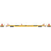 Athearn Genesis G69599 HO Scale F89-F TOFC Flatcar Trailer Train Yellow RTTX 151894