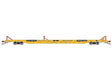Athearn Genesis G69600 HO Scale F89-F TOFC Flatcar Trailer Train Yellow RTTX 152371