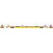 Athearn Genesis G69601 HO Scale F89-F TOFC Flatcar Trailer Train Yellow RTTX 154350