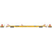 Athearn Genesis G69602 HO Scale F89-F TOFC Flatcar Trailer Train Yellow RTTX 151741