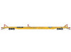Athearn Genesis G69602 HO Scale F89-F TOFC Flatcar Trailer Train Yellow RTTX 151741