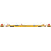 Athearn Genesis G69603 HO Scale F89-F TOFC Flatcar Trailer Train Yellow RTTX 151870