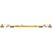 Athearn Genesis G69604 HO Scale F89-F TOFC Flatcar Trailer Train Yellow RTTX 152017