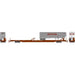 Athearn Genesis G69994 HO Scale F89-F Flatcar Brown Trailer Train XTTX 153139 with Rock Island Trail