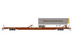 Athearn Genesis G69995 HO Scale F89-F Flatcar Brown Trailer Train XTTX 153655 with Digby Trailer