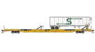 Athearn Genesis G69996 HO Scale F89-F Flatcar Trailer Train XTTX 151599 with IMSZ Trailer