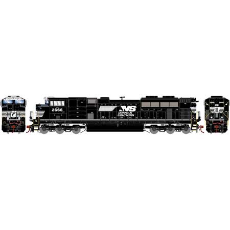 Athearn Genesis G70572 HO EMD SD70M-2 Norfolk Southern NS 2666