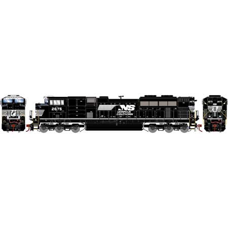 Athearn Genesis G70673 HO EMD SD70M-2 Norfolk Southern NS 2675 DCC Sound