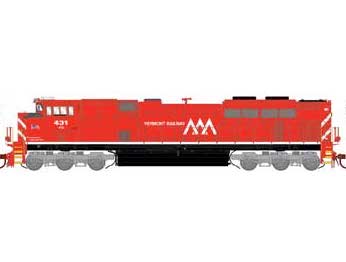 Athearn Genesis G70678 HO EMD SD70M-2 Vermont Railway VTR 431 DCC Sound