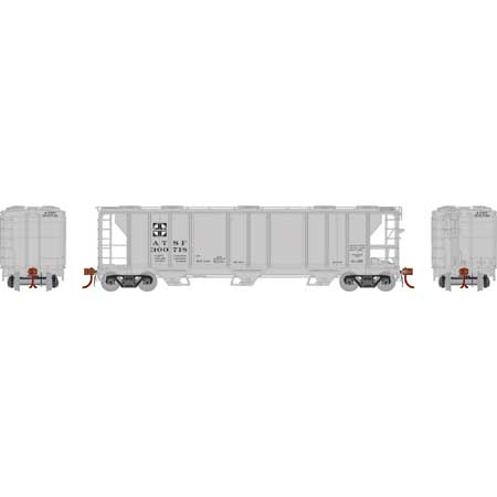 Athearn Genesis G73593 HO Scale PS-2 2893 Covered Hopper Santa Fe ATSF 300718
