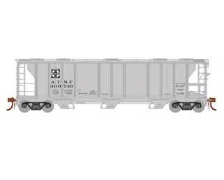 Athearn Genesis G73594 HO Scale PS-2 2893 Covered Hopper Santa Fe ATSF 300739