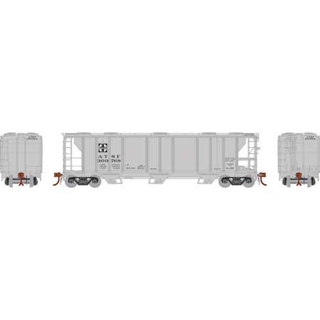 Athearn Genesis G73595 HO Scale PS-2 2893 Covered Hopper Santa Fe ATSF 300768