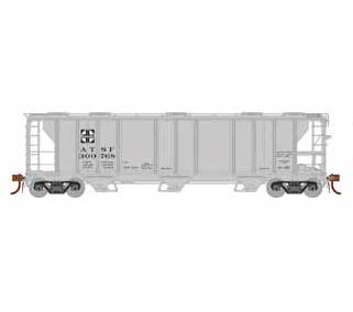 Athearn Genesis G73595 HO Scale PS-2 2893 Covered Hopper Santa Fe ATSF 300768