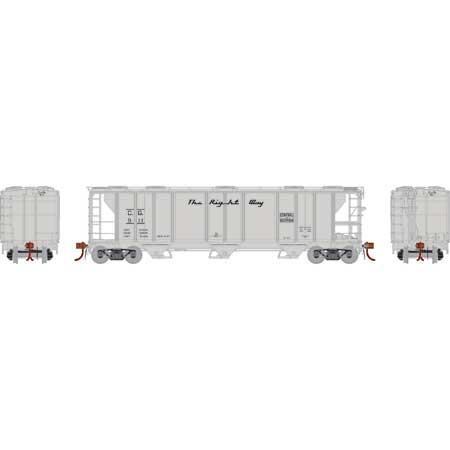 Athearn Genesis G73599 HO Scale PS-2 2893 Covered Hopper Central of Georgia CofG 911