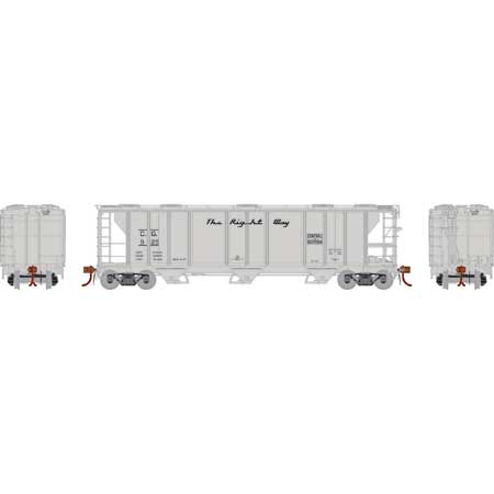 Athearn Genesis G73600 HO Scale PS-2 2893 Covered Hopper Central of Georgia CofG 925