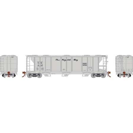 Athearn Genesis G73601 HO Scale PS-2 2893 Covered Hopper Central of Georgia CofG 937