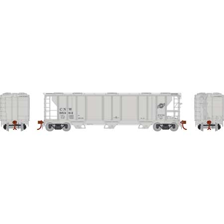 Athearn Genesis G73602 HO Scale PS-2 2893 Covered Hopper Chicago NorthWestern C&NW 95364