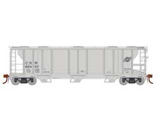 Athearn Genesis G73603 HO Scale PS-2 2893 Covered Hopper Chicago NorthWestern C&NW 95387