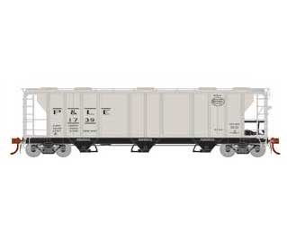 Athearn Genesis G73607 HO Scale PS-2 2893 Covered Hopper P&LE 1739