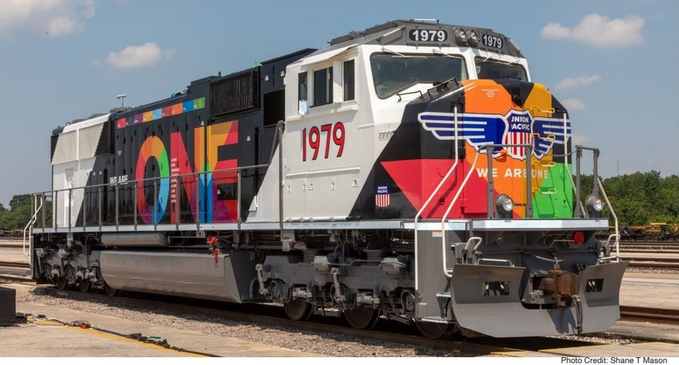 Athearn Genesis G75718 HOScale SD70 Union Pacific We Are ONE UP 1979