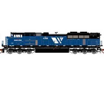 Athearn Genesis G75746 HO Scale EMD SD70 ACe Diesel Montana Rail Link MRL 4308